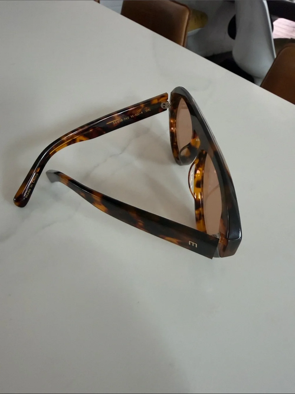 Tortoiseshell Women’s Sunglasses - Brown Lens